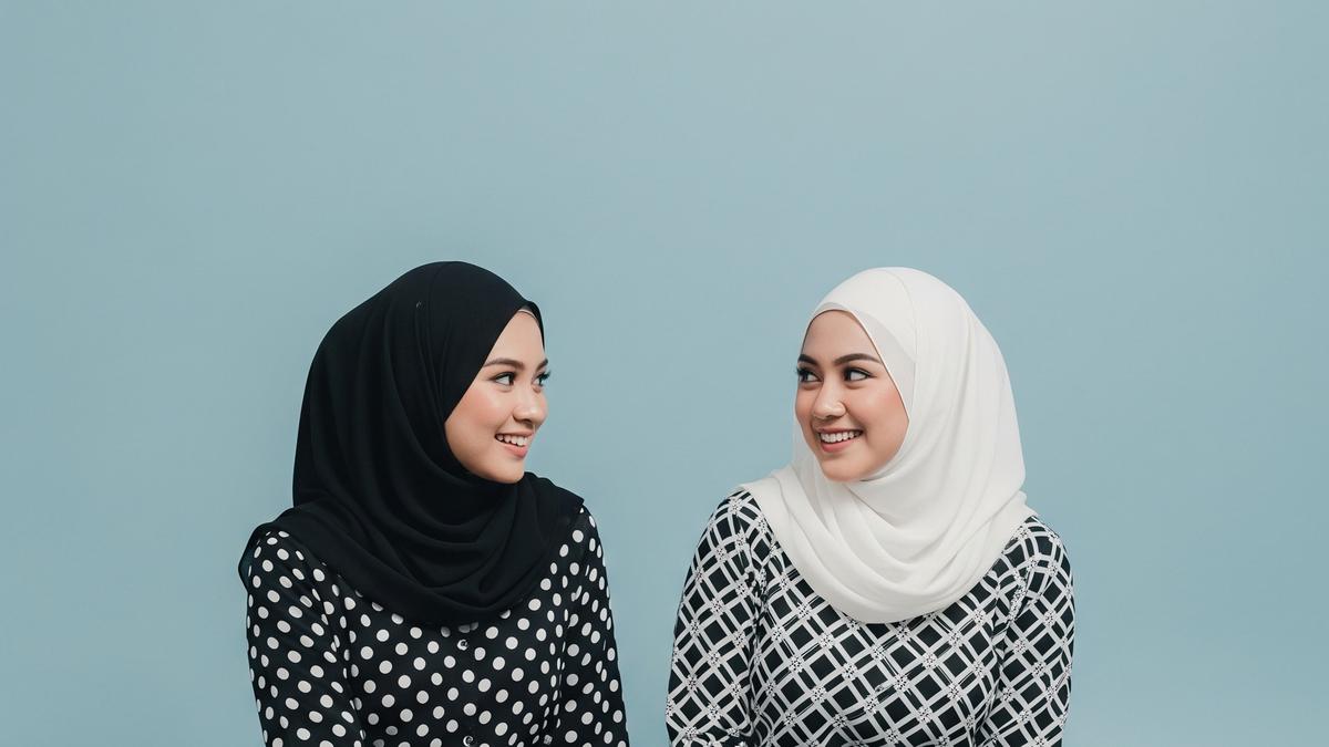 8 Model Gamis Midi Dress Motif Terbaru 2025 untuk Acara Semi Formal hingga Kasual