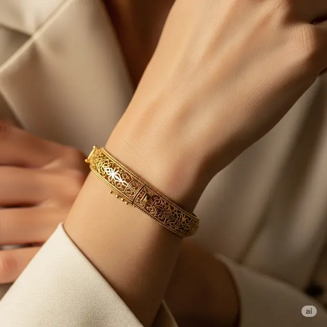 6 Model Gelang Emas Dewasa Terbaru 10 Gram Tahun 2025
