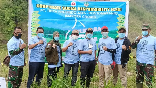 Salah satu bagian dari Gerakan Tanam Pohon Nusantara.