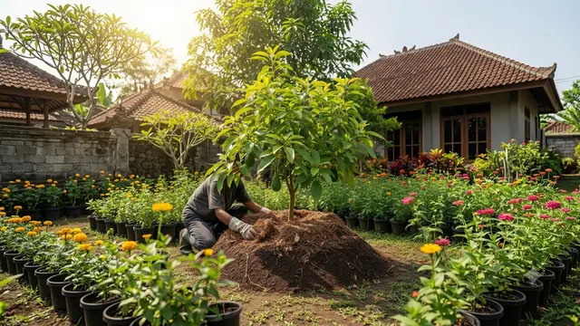 Tips Menanam Alpukat di Tanah yang Kurang Subur. Foto: AI Generated