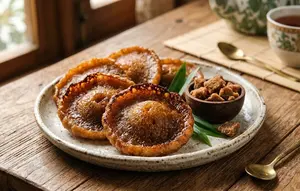 Resep Kue Cucur Gula Merah Anti Bantat, Bersarang dan Renyah di Pinggir