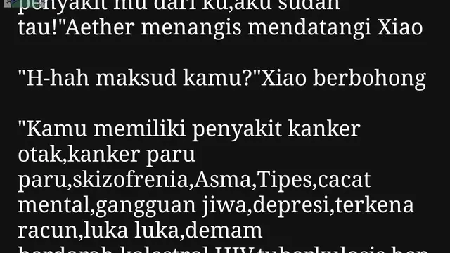 6 Kutipan Wattpad Tokohnya Sakit Keras Ini Terlalu Hiperbola, Bikin Ngakak
