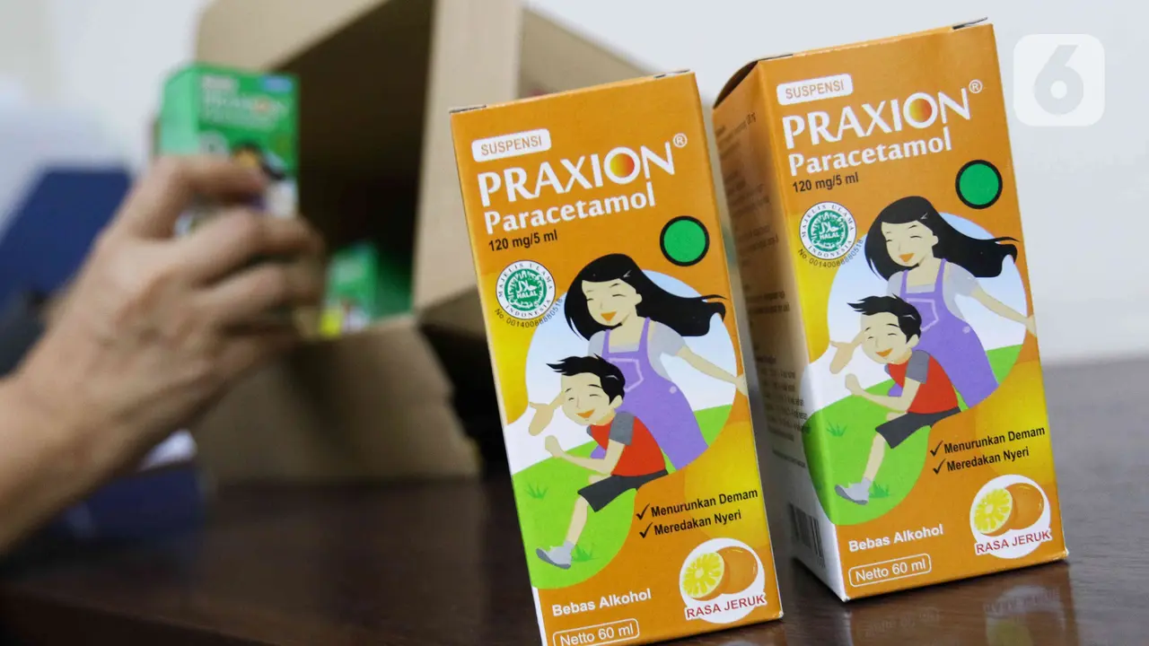 Hasil Uji Lab BPOM, Obat Sirup Praxion Aman Digunakan