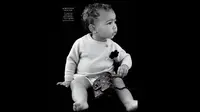 Debut Anak Kanye West dan Kim Kardashian Jadi Model