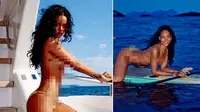 Ketagihan, Rihanna Unggah Foto Seksi Terus-terusan