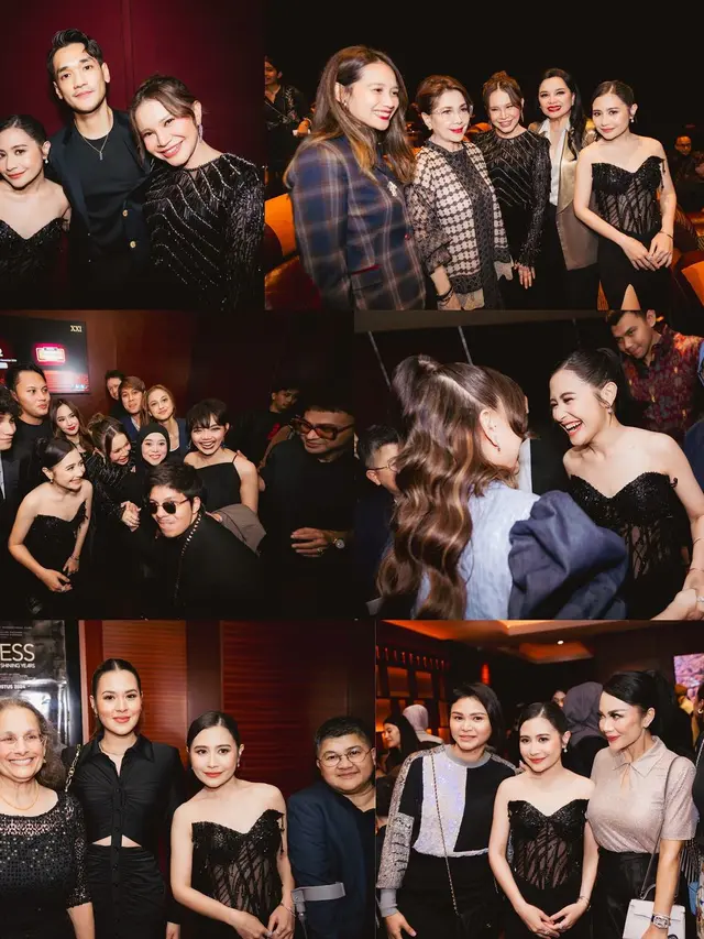 Prilly Latuconsina pakai dress hitam transparan (Instagram/prillylatuconsina96)