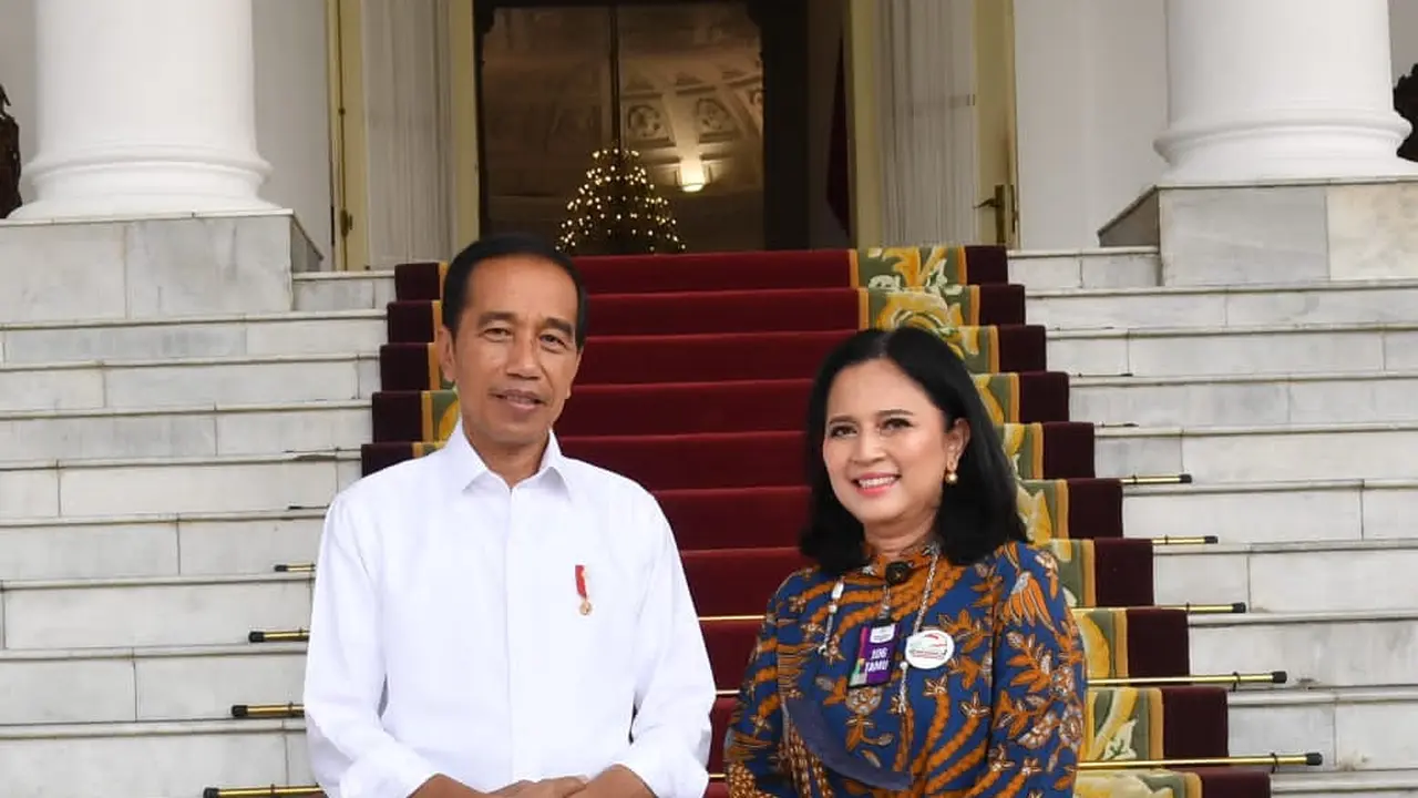 Presiden Jokowi bertemu Pertiwi Indonesia Membahas Rencana Berkebaya