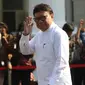 Mendagri pada Kabinet Kerja Jilid I Tjahjo Kumolo tiba di Istana Kepresidenan, Jakarta, Selasa (22/10/2019). Kedatangan Tjahjo Kumo menyusul sejumlah tokoh yang sebelumnya datang ke Istana terkait penetapan Calon Menteri Kabinet Kerja Jilid 2. (Liputan6.com/Angga Yuniar)