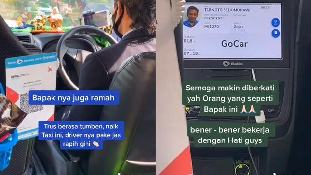 Viral Sopir Taksi Sediakan Hand Sanitizer hingga Snack, Bikin Penumpang Betah