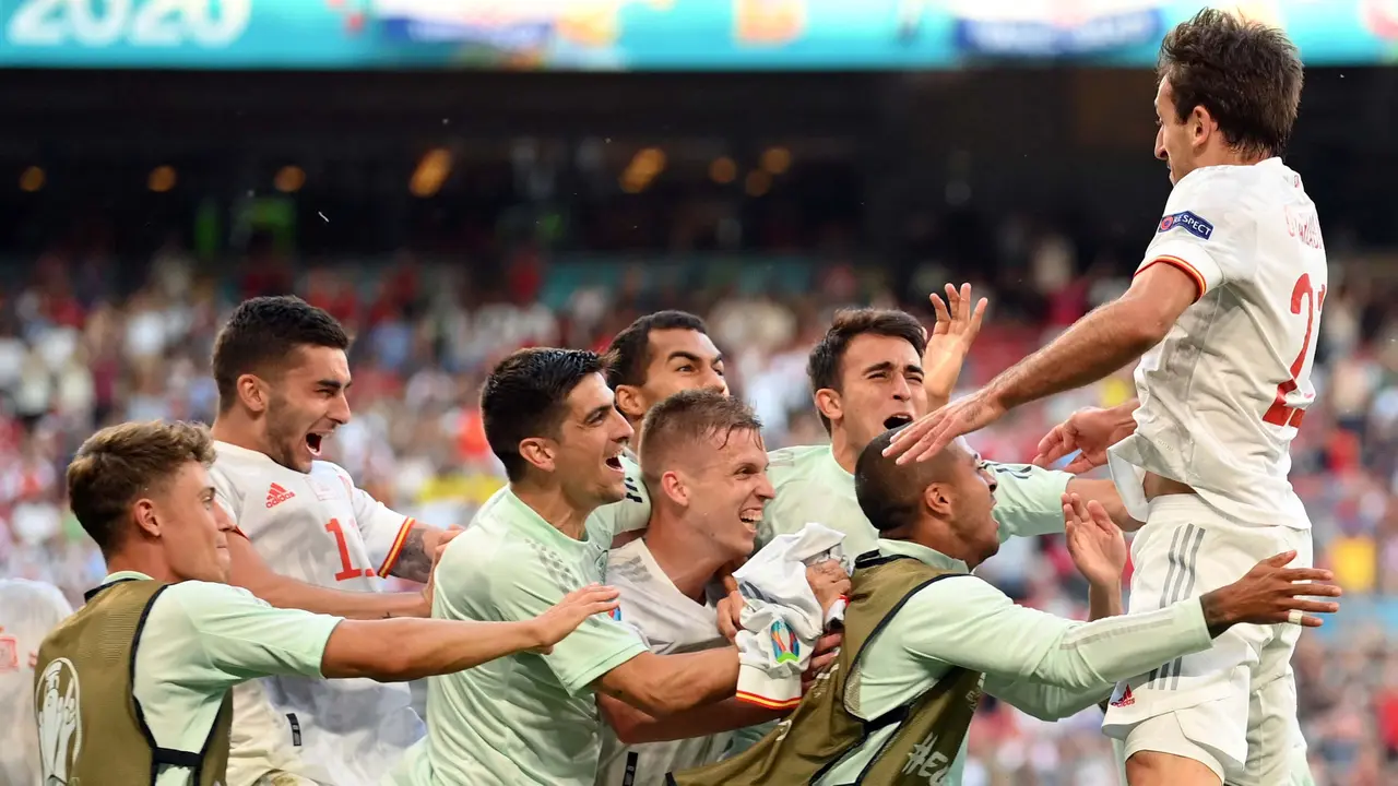 Foto Piala Eropa: Drama 8 Gol Lawan Kroasia yang Loloskan Spanyol Ke Perempat Final Euro 2020