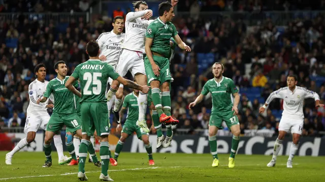 Real Madrid Bungkam Ludogorets 4 Gol Tanpa Balas (udah)