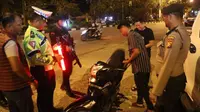 Pilkada Rohul Digugat ke MK, Puluhan Polisi Razia Malam Jaga Ketertiban Masyarakat