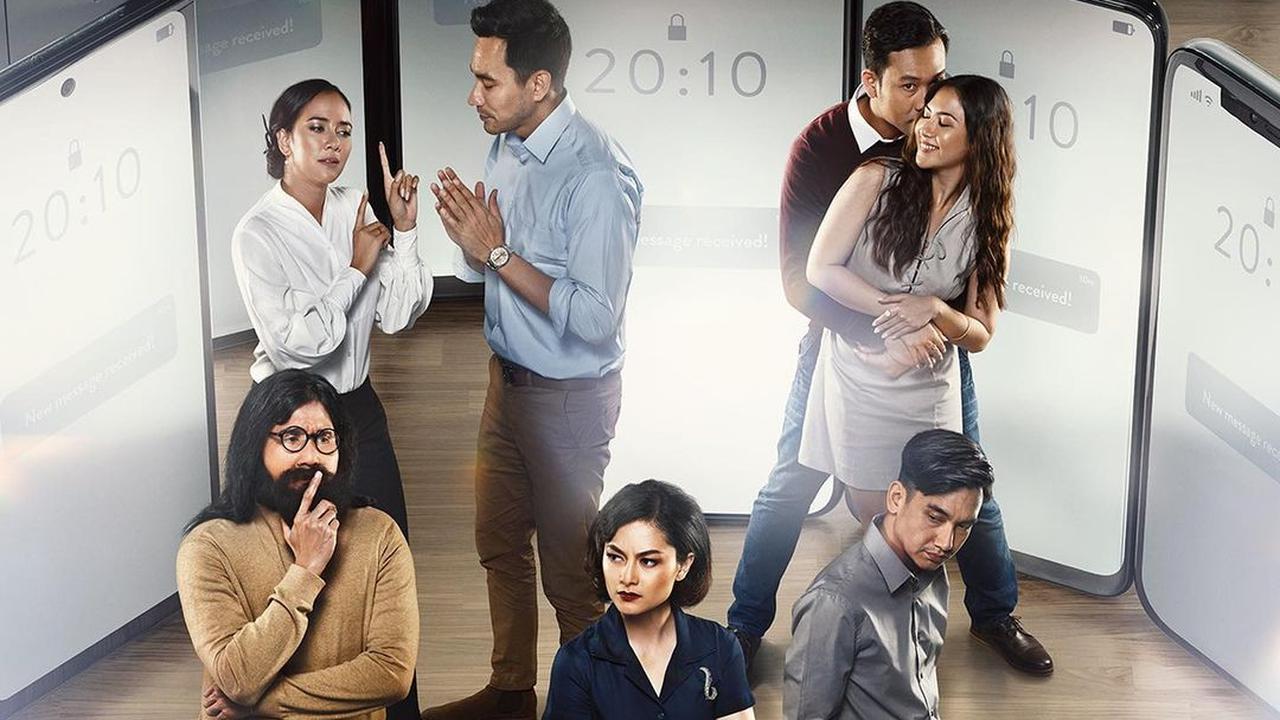 Poster film Perfect Strangers. (Foto: Dok. Instagram @falconpictures_)