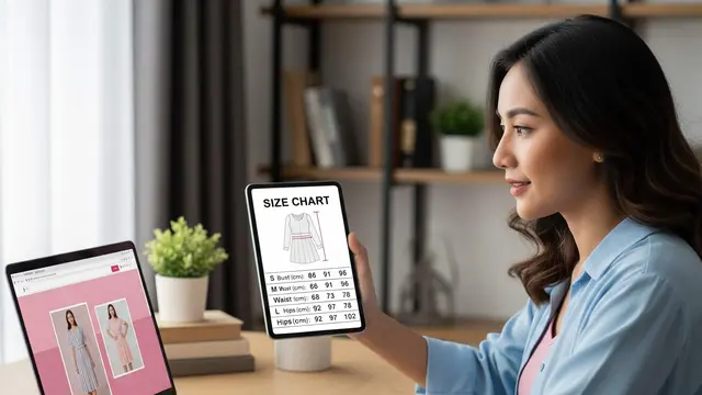Tips Beli Baju Online Biar Tidak Salah Ukuran