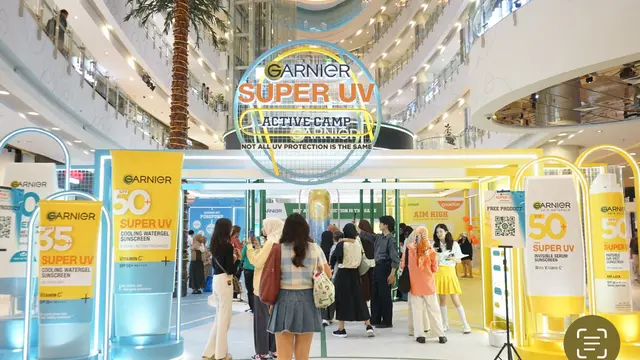 Ilustrasi Inovasi Terbaru Sunscreen dengan Sensasi Dingin. dok. Garnier