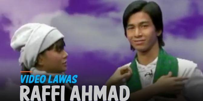 VIDEO: Raffi Ahmad Unggah Video Lawas, Rambutnya Mirip Charly Van Houten