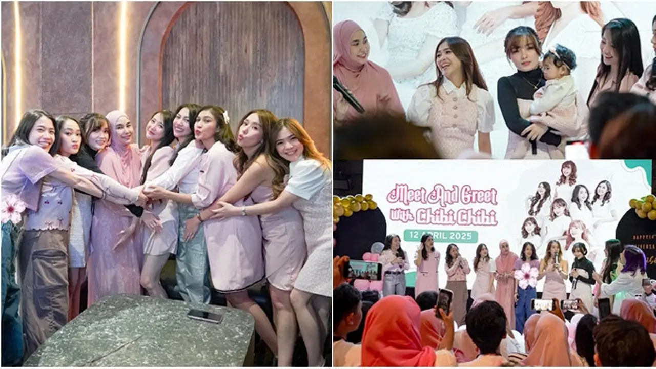 6 Potret Meet and Greet Chibi Chibi, Reuni Lengkap Bareng Anisa Rahma Setelah 14 Tahun