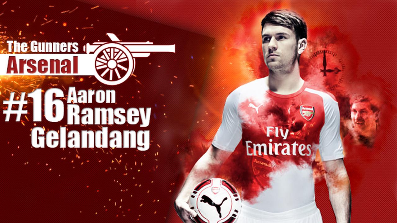 Ilustrasi Aaron Ramsey