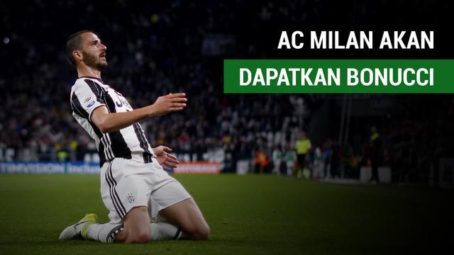 AC Milan bisa mendatangkan Leonardo Bonucci dari Juventus dengan biaya transfer 40 juta Euro.