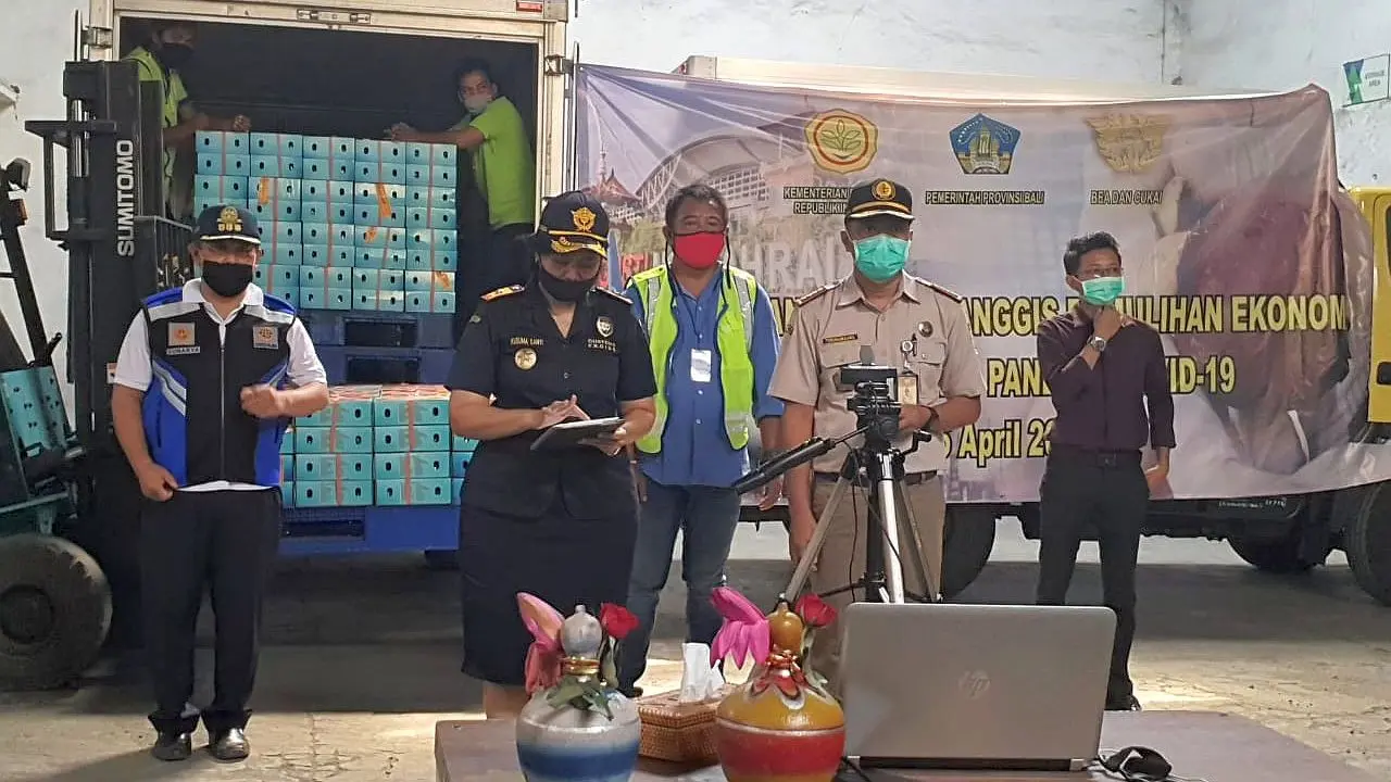 Ekspor buah segar asal Bali ke 11 negara tujuan. (Dok Kementan)