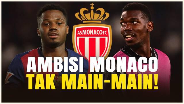 Bursa transfer musim panas 2025 kian memanas. AS Monaco begitu serius menjadi penantang PSG di Ligue 1 musim depan dengan datangkan veteran Paul Pogba dan produk La Masia, Ansu Fati.