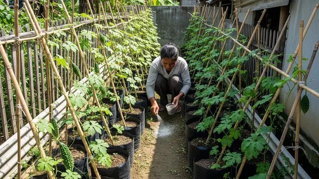 Cara Menanam Pare Rambat di Lahan Sempit dengan Mudah/Gemini AII