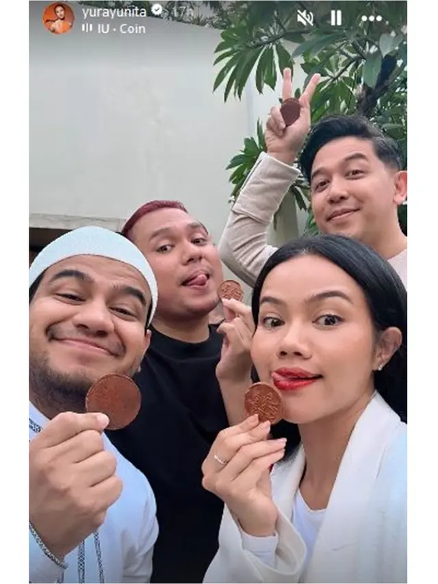 7 Potret Tamu Artis di Tasyakuran 7 Bulanan Mahalini, Lyodra Gandeng Randy Martin
