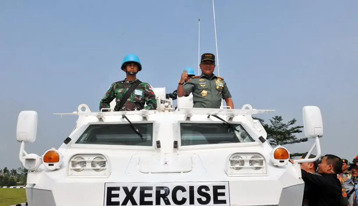24 Panser ini akan digunakan prajurit di Darfur, Sudan di beberapa wilayah, di antaranya El Geneina dan Masteri yang berbatasan dengan negara Chad (Liputan6.com/Johan Tallo).
