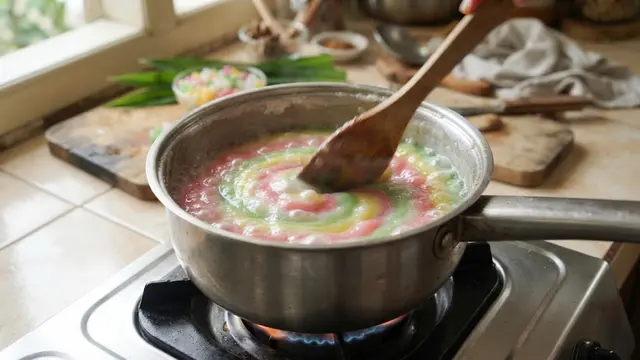 Resep Bubur Sumsum Pelangi