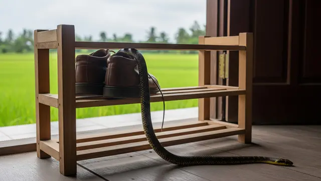 Jenis Ular yang Sering Masuk ke Dalam Sepatu Tanpa Disadari