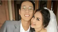 Foto Junior Liem dan Putri Titian yang menimbulkan dugaan menikah diam-diam. (Twitter)