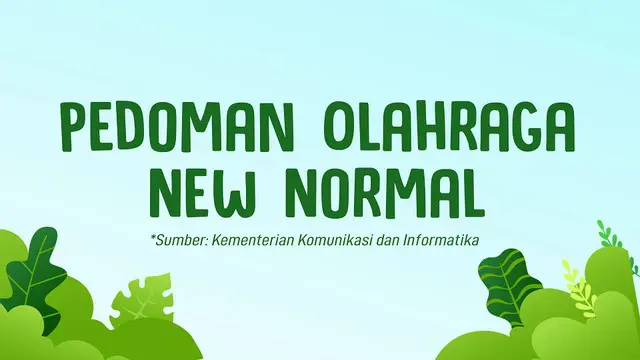 VIDEO GRAFIS: Pedoman Olah Raga New Normal