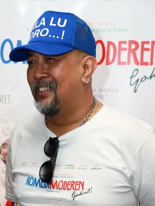 Indro Warkop berharap, kalau film yang mengingatkannya kembali di masa keemasan Warkop ini dapat diminati oleh seluruh masyarakat luas. apalagi dimatanya Indonesia ialah bangsa yang penuh dengan komedi. (Galih W. Satria/Bintang.com)