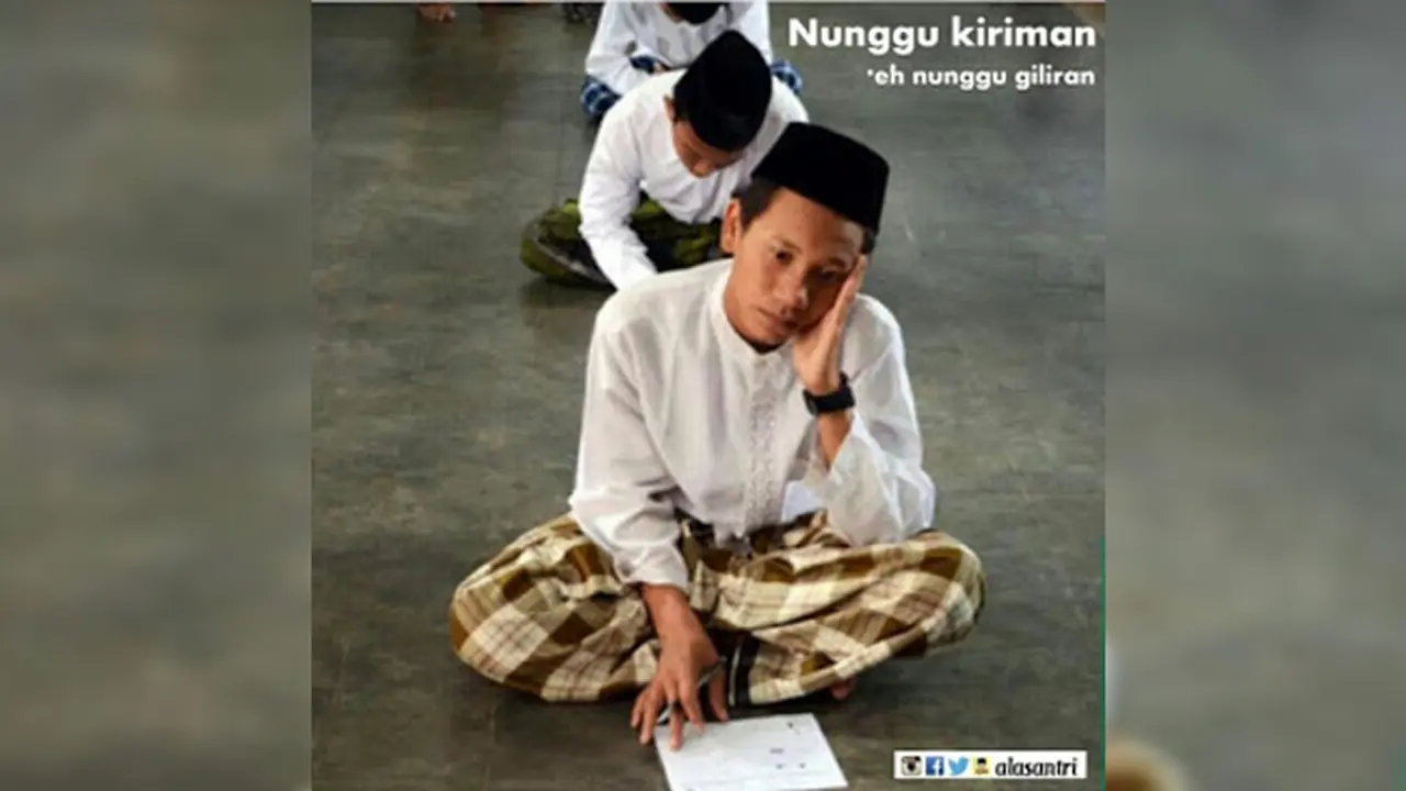  Meme Lucu Kehidupan Santri Sehari-hari