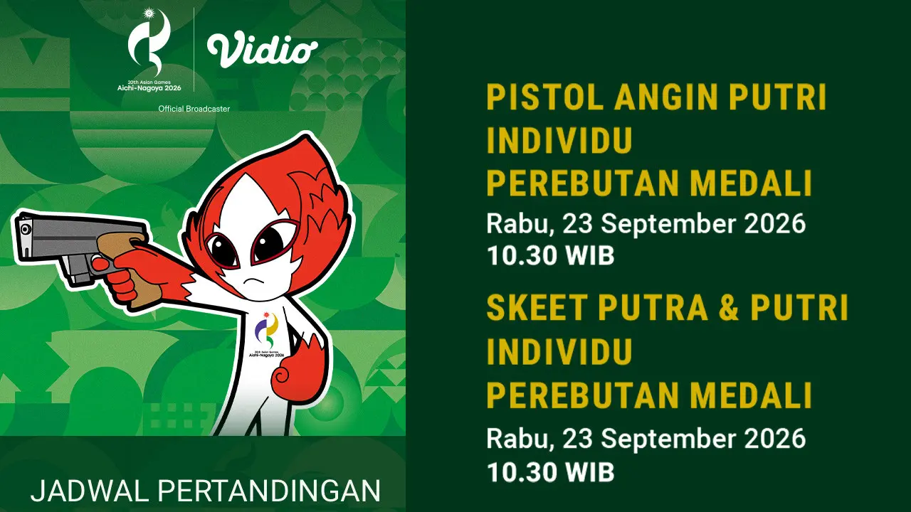 Asian Games 2026 Menembak Putra & Putri
