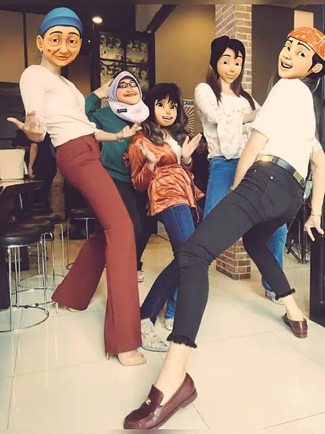 6 Editan Foto Artis Jadi Karakter Upin Ipin Ini Nyeleneh, Kocak
