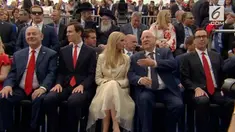 Kedutaan Amerika Serikat resmi dipindahkan dari Tel Aviv ke Yerusalem. Peresmiannya dihadiri oleh putri Presiden Trump, Ivanka Trump.