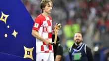 Kapten Timnas Kroasia, Luka Modric. (AP Photo/Martin Meissner)