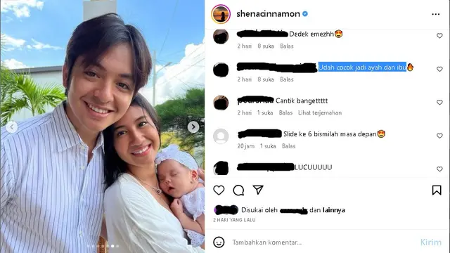 Angga Yunanda rayakan ultah ke-23 bersama Shenina Cinnamon (Foto: instagram angga)