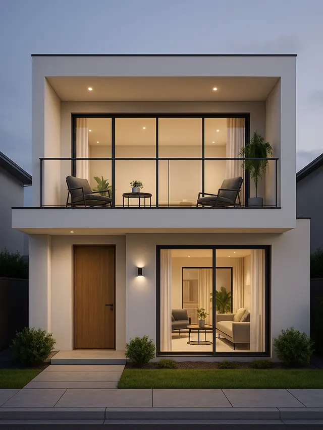 Desain Rumah 2 Lantai Minimalis dengan Sentuhan Elegan Modern