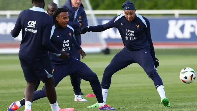 Prancis Memulai Latihan Euro 2024 di Clairefontaine