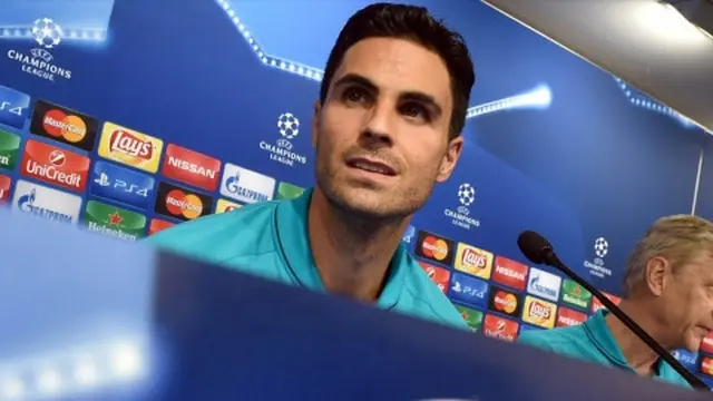Mikel Arteta (c) AFP