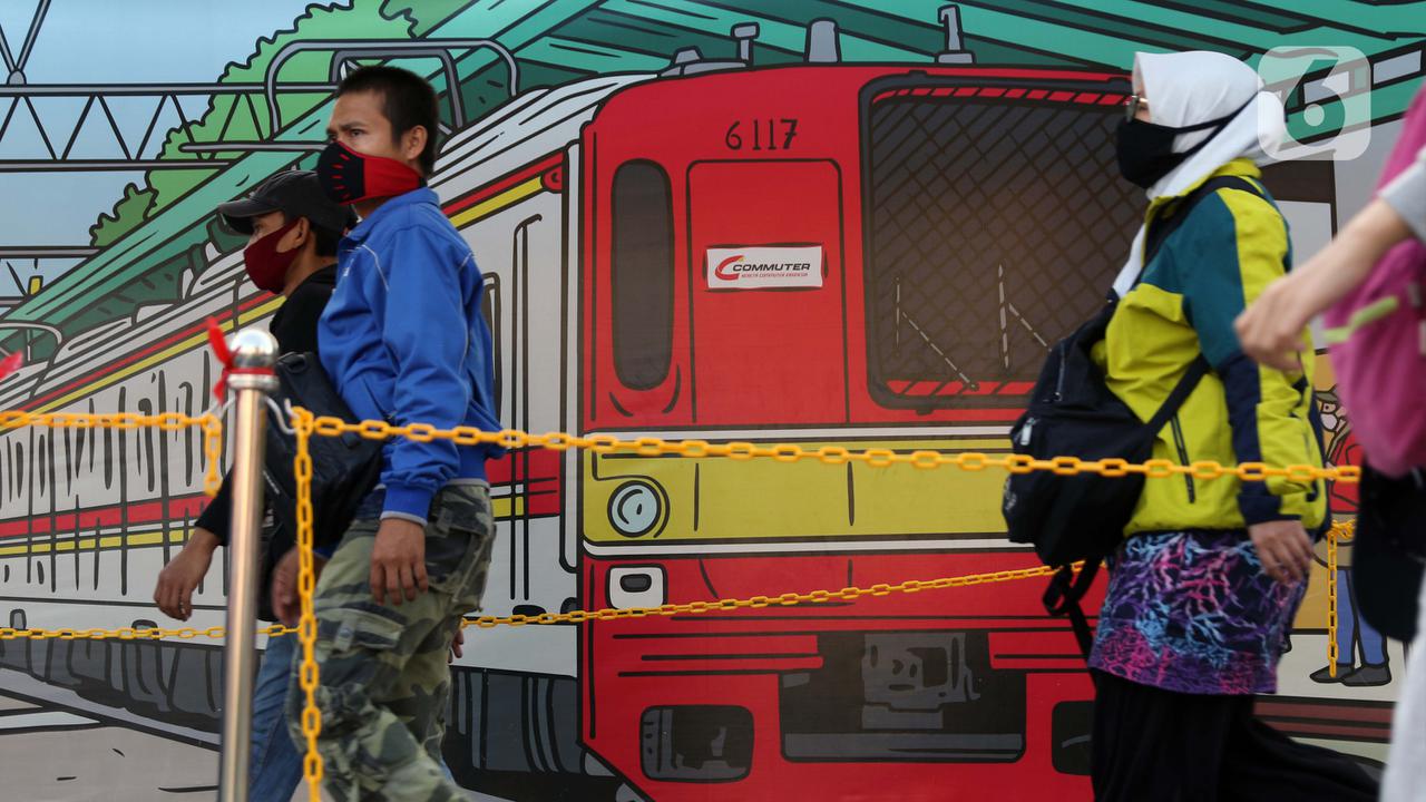 FOTO: Protokol Kesehatan Calon Penumpang KRL Commuterline