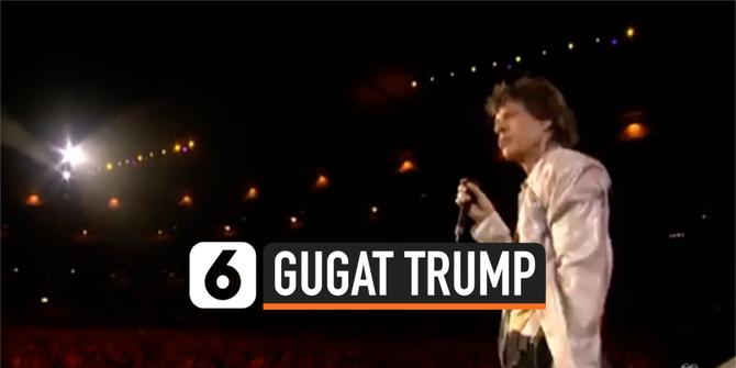 VIDEO: The Rolling Stones Bakal Gugat Donald Trump