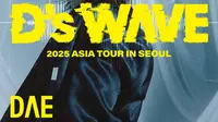 Tangkapan layar Instagram dari @d_lable_official yang memposting poster tur solonya Daesung di Seoul. (Sumber: Instagram/d_lable_official)