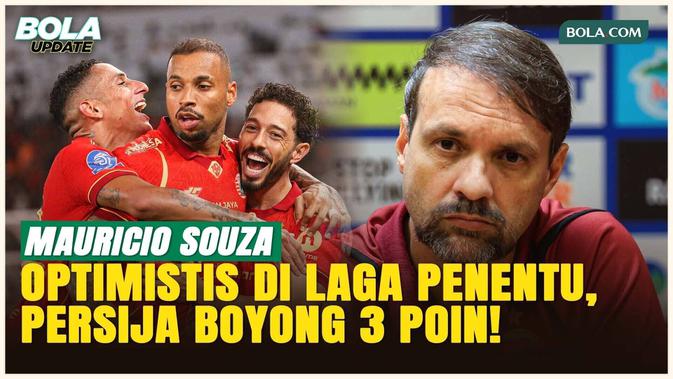 Mauricio Souza Percaya Diri, Persija Bawa Pulang 3 Poin di Kandang Persijiap Jepara