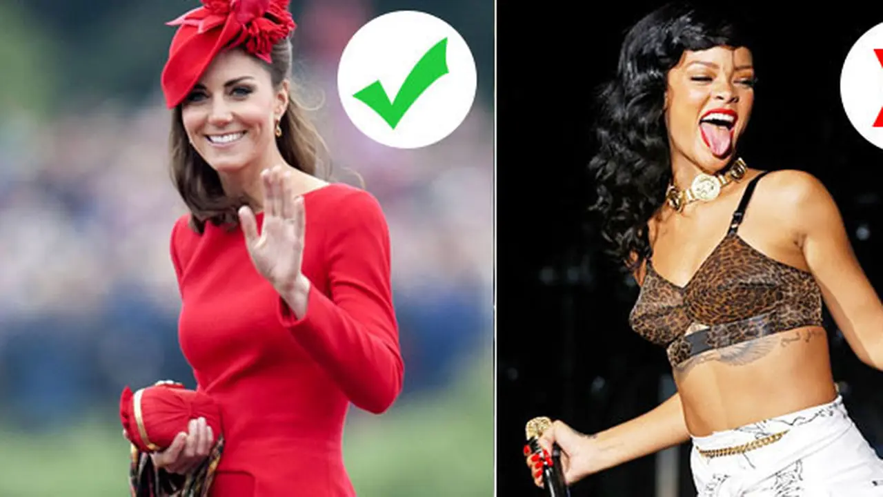 Kate Middleton dan Rihanna (c) graziadaily, billboard