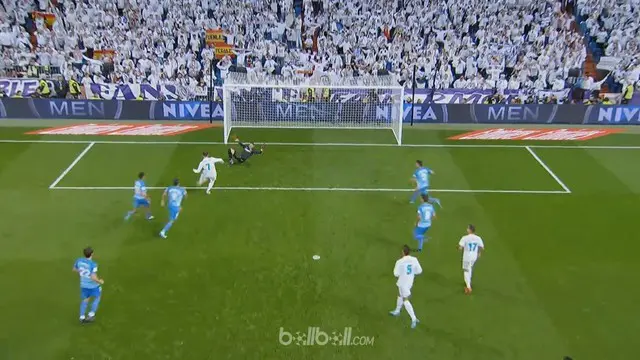 VIDEO: Highlights La Liga, Real Madrid Vs Malaga 3-2