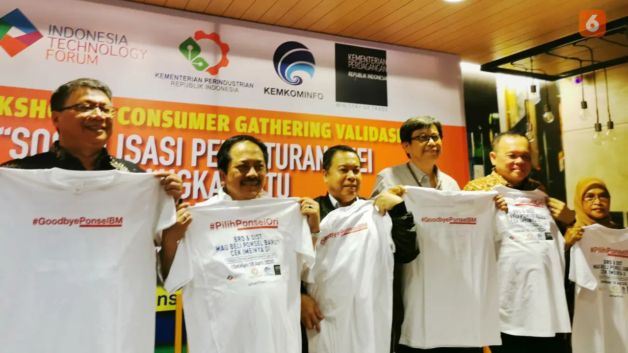 Pembicara Sosialisasi Pengaturan IMEI di Jakarta, Kamis (27/2/2020)