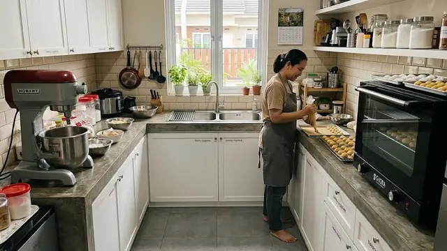 Dapur Rumah Sekaligus Tempat Usaha